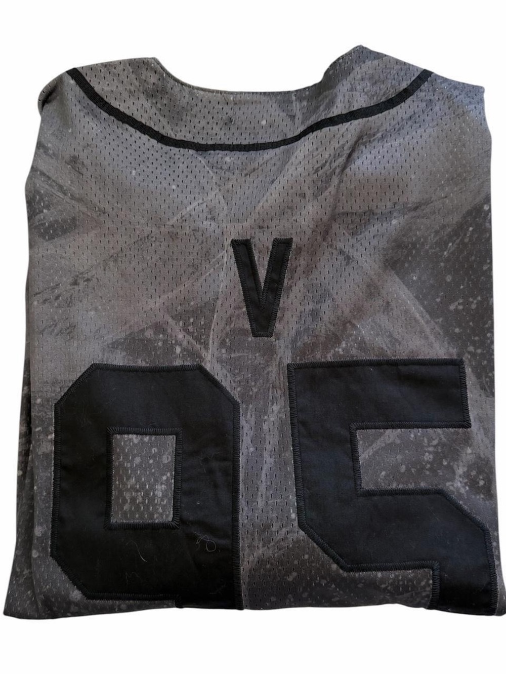 BTS V Arirang Official Tour Merch Gray Mesh Baseball Jersey 95